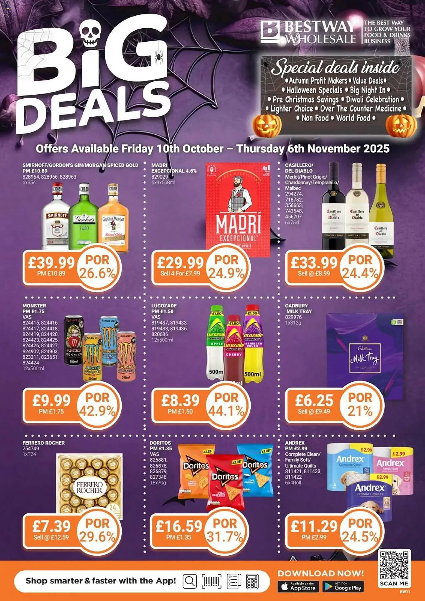 Bestway leaflet from 10 October to 6 November 2025 - Catalogue Page 1