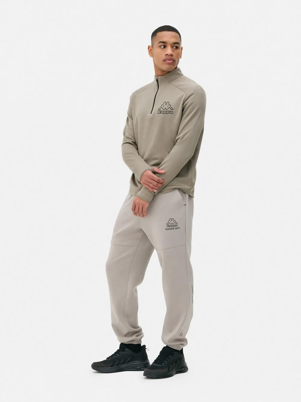 Camiseta con cremallera de 1/4 Kappa x Primark