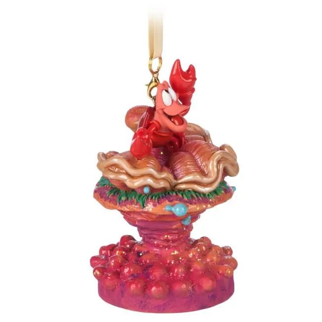 Sebastian Musical Sketchbook Ornament, The Little Mermaid