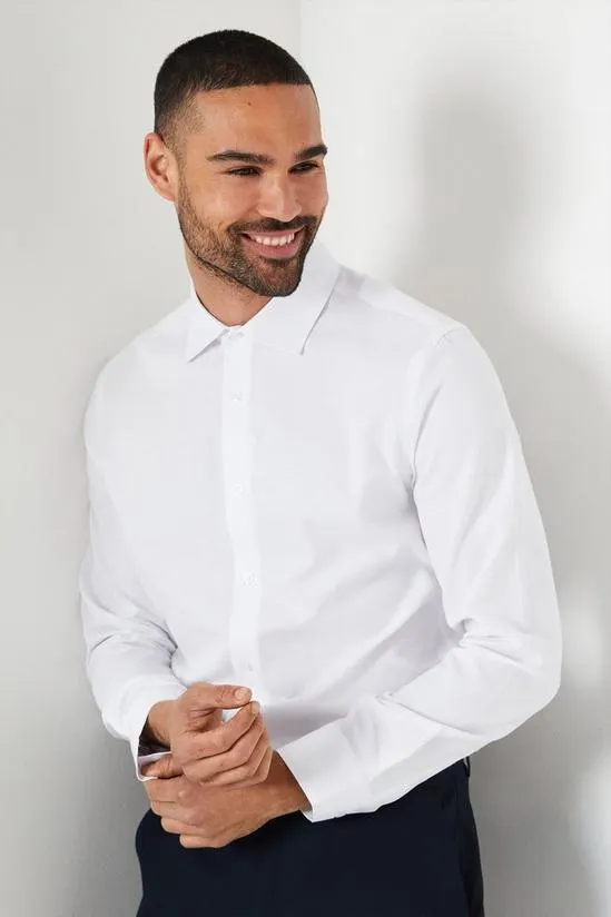 Easy Iron Oxford Slim Fit Shirt