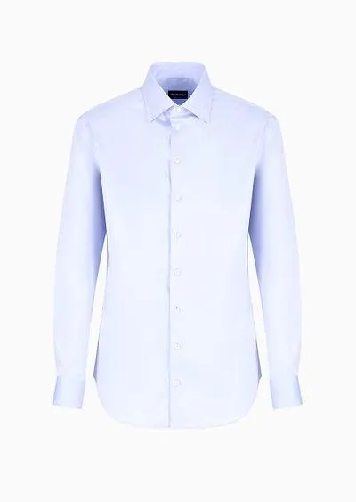 Classic shirt in cotton twill