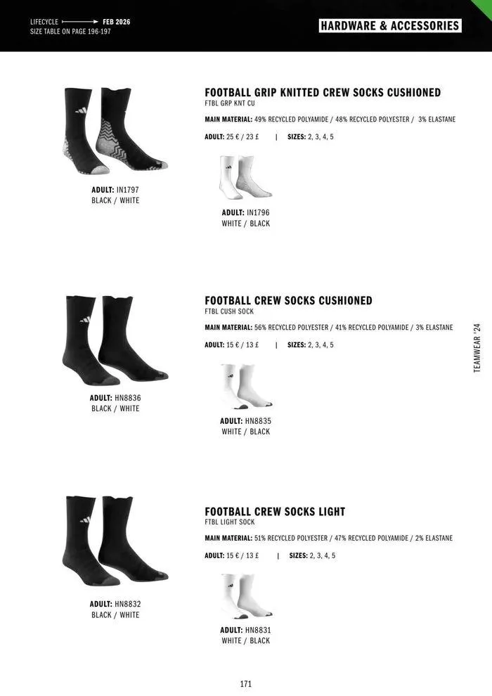 Adidas Teamwear 2024 from 11 March to 31 December 2024 - Catalogue Page 171
