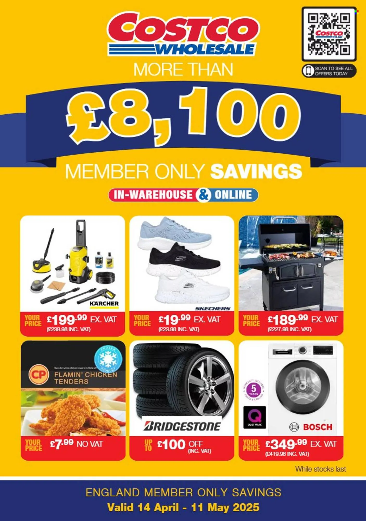 Costco leaflet from 14 April to 11 May 2025 - Catalogue Page 1