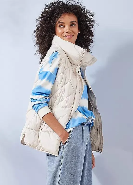 Freestyle Dani Cream Padded Gilet