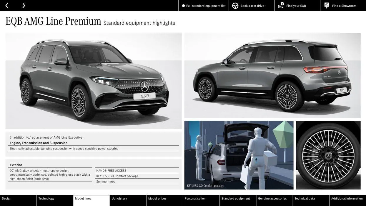 Mercedes Benz New EQB from 10 August to 10 August 2025 - Catalogue Page 22