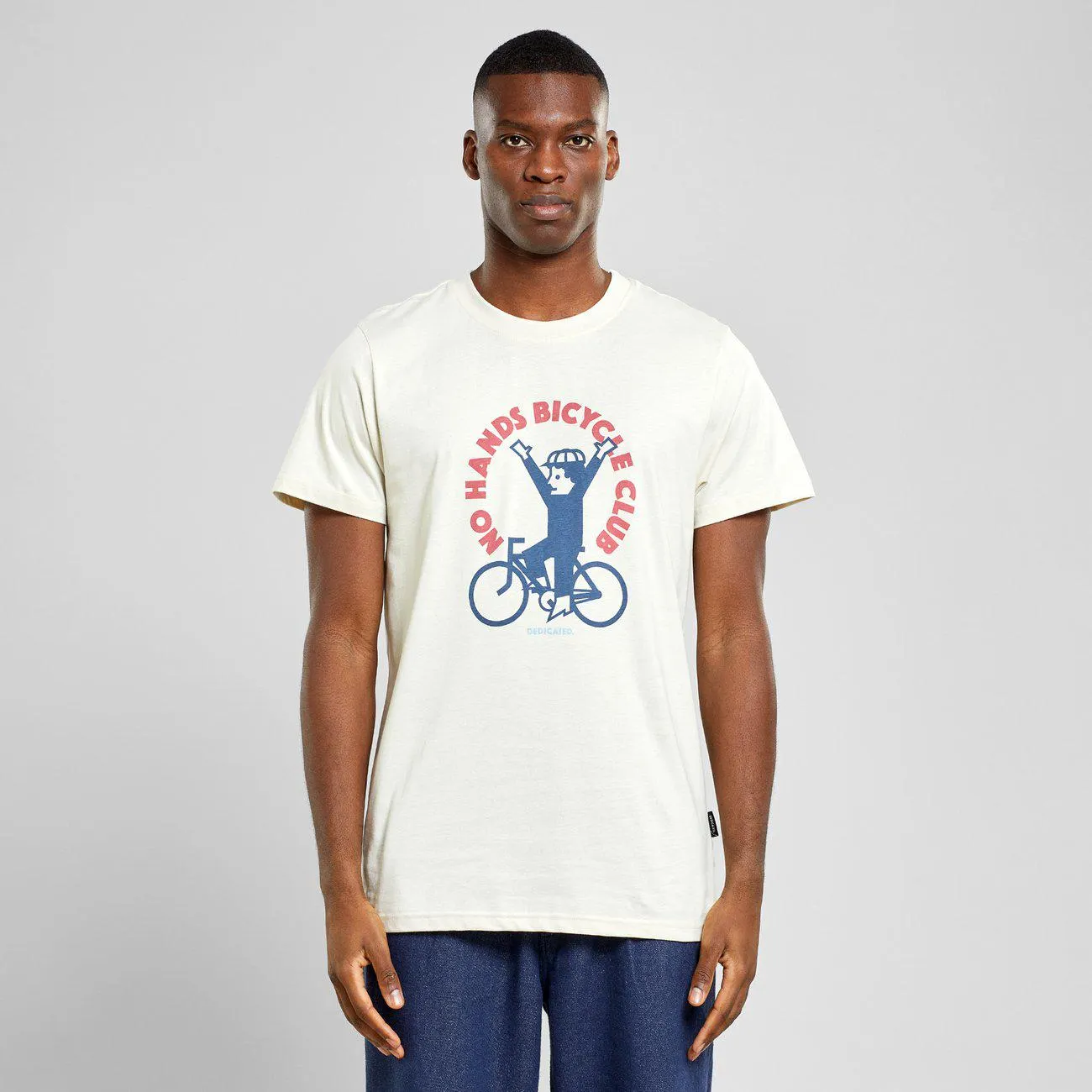 T-shirt Stockholm No Hands Oat White