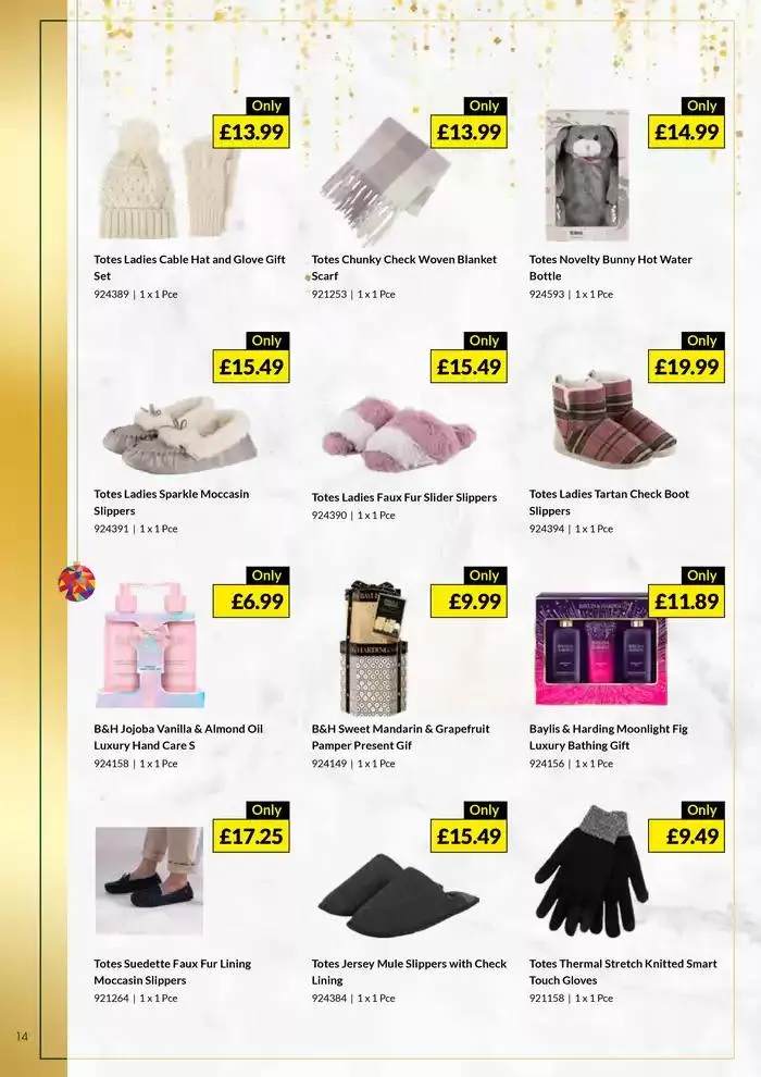 CHRISTMAS HAMPERS & GIFTS from 31 October to 14 November 2024 - Catalogue Page 14