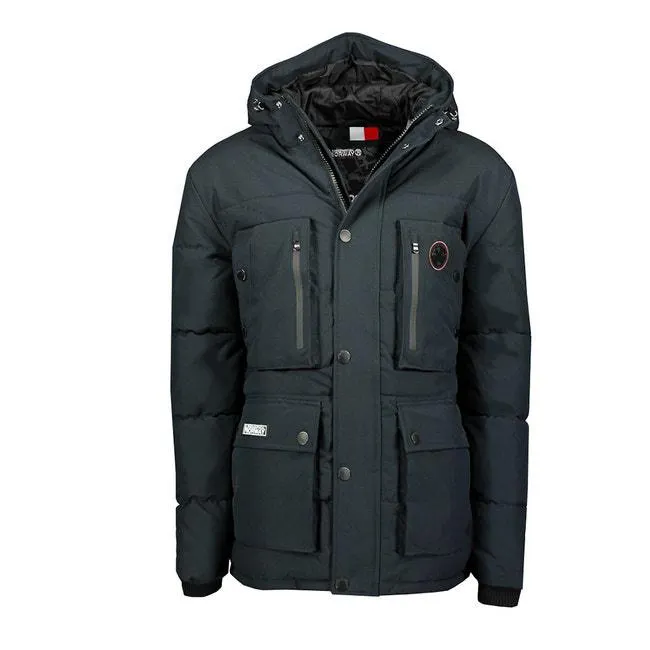 Albert Warm Parka with Zip Fastening and Hood