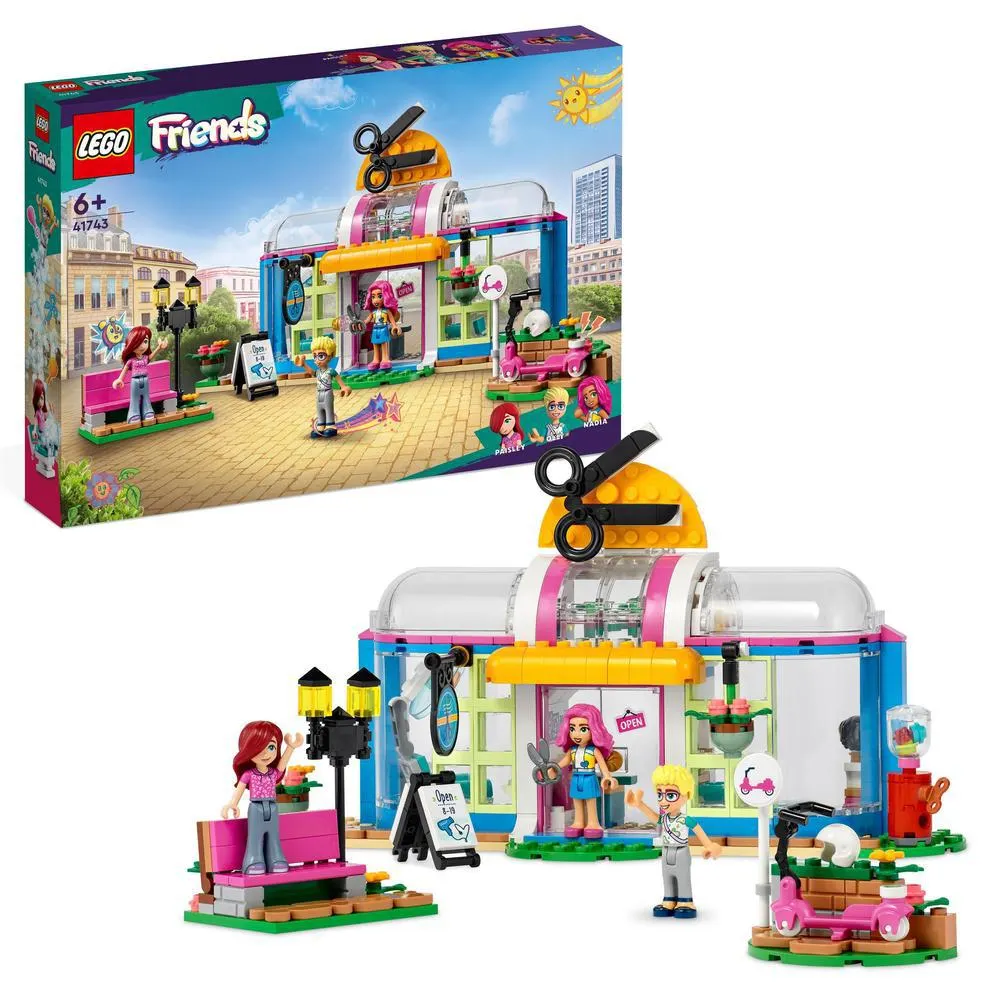LEGO® 41743 Friends Hair Salon Creative Toy Hairdressing Set