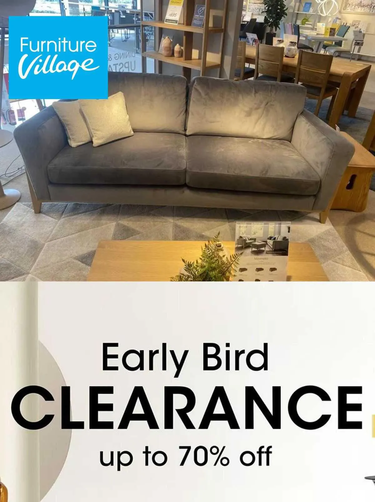 Furniture Village Catalog from 28 September to 30 November 2023 - Catalogue Page 1