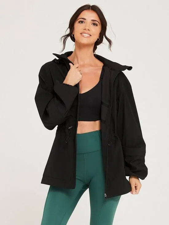 Lucy Mecklenburgh Waterproof Jacket - Black