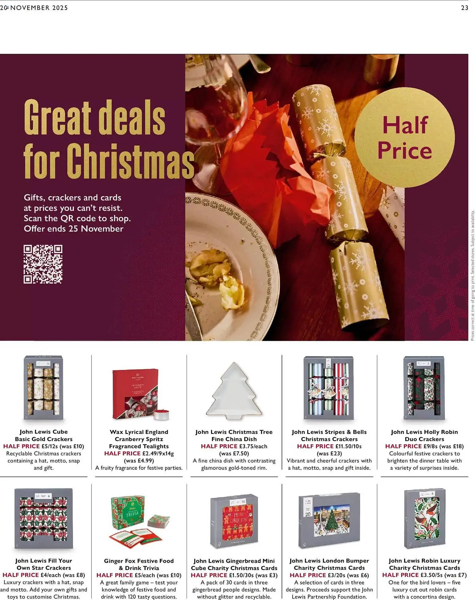 Waitrose catalogue from 20 November to 27 November 2025 - Catalogue Page 23