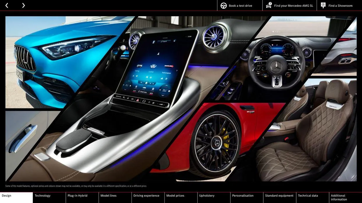 Mercedes-AMG SL from 10 August to 10 August 2025 - Catalogue Page 3