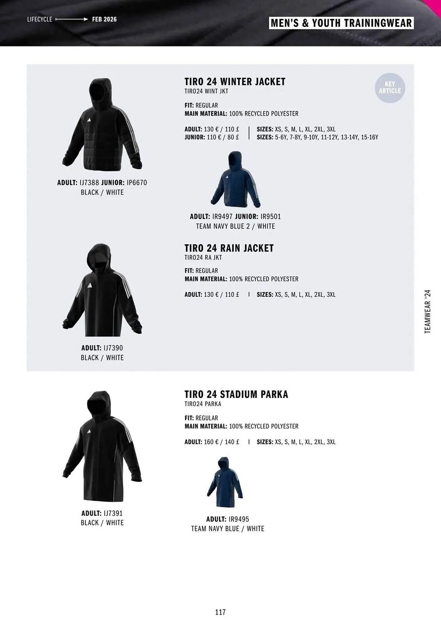 Adidas leaflet from 11 March to 31 December 2024 - Catalogue Page 117