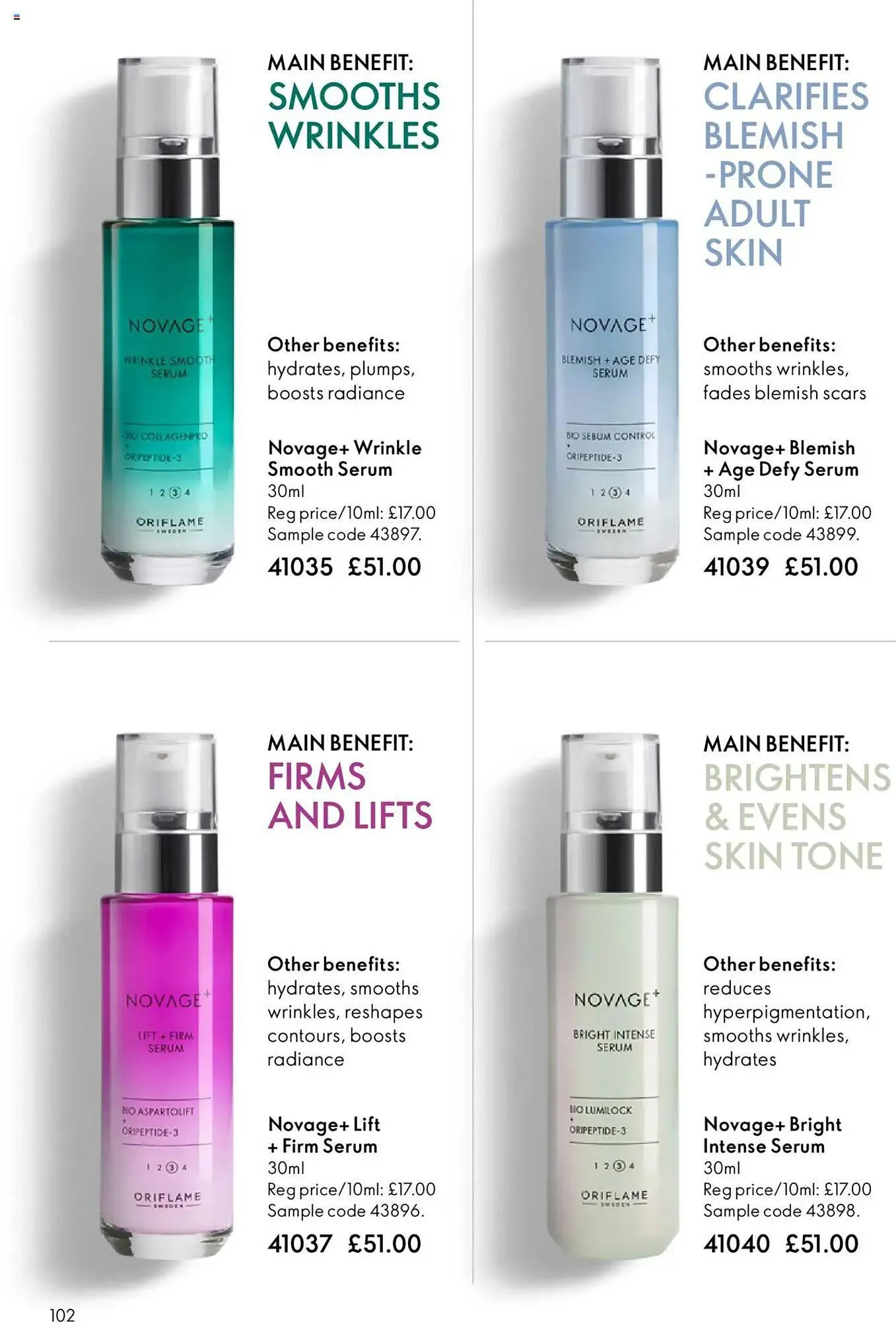 Oriflame catalogue from 12 November to 3 December 2025 - Catalogue Page 102