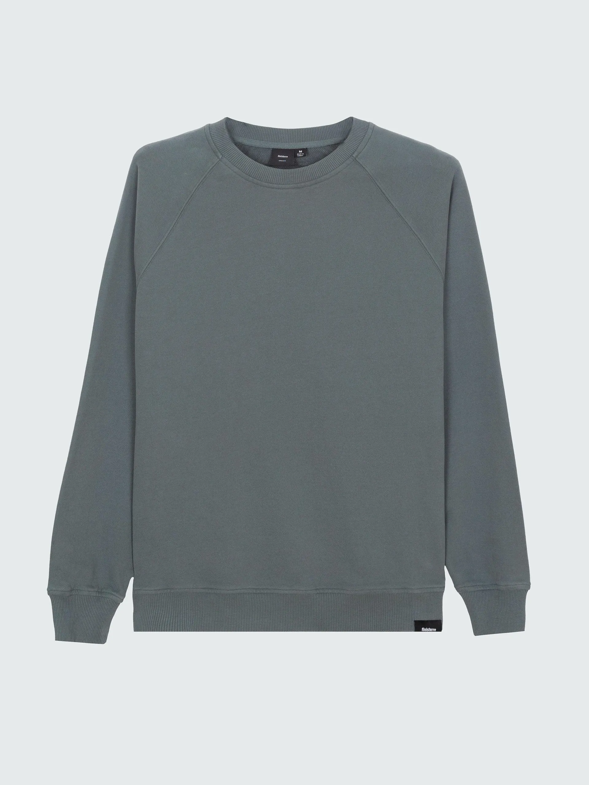 Organic cotton classic sweatshirt in deep sea