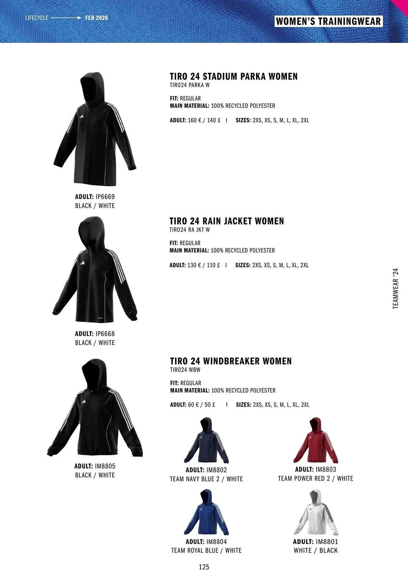 Adidas leaflet from 11 March to 31 December 2024 - Catalogue Page 125