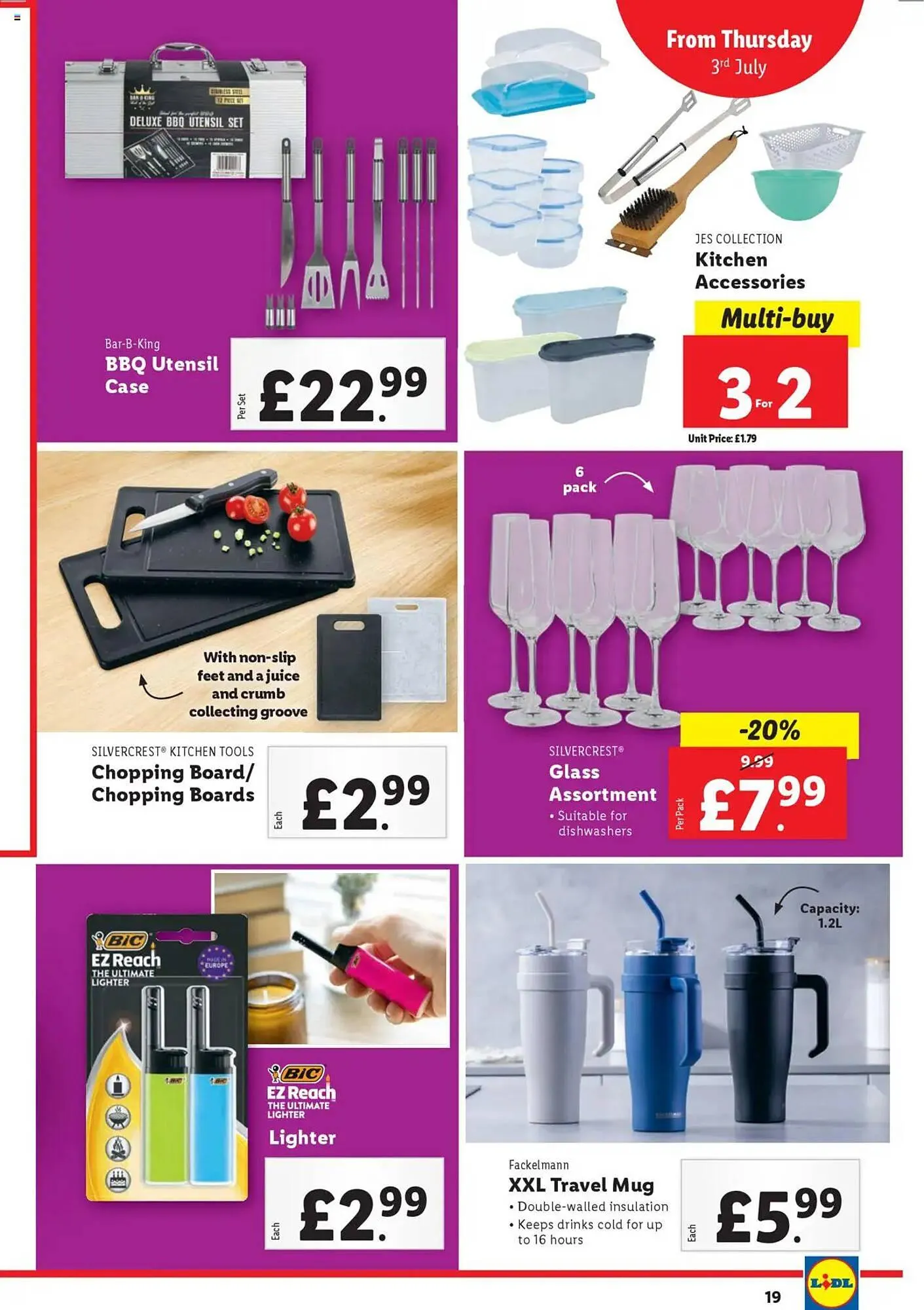 Lidl leaflet from 3 July to 9 July 2025 - Catalogue Page 19