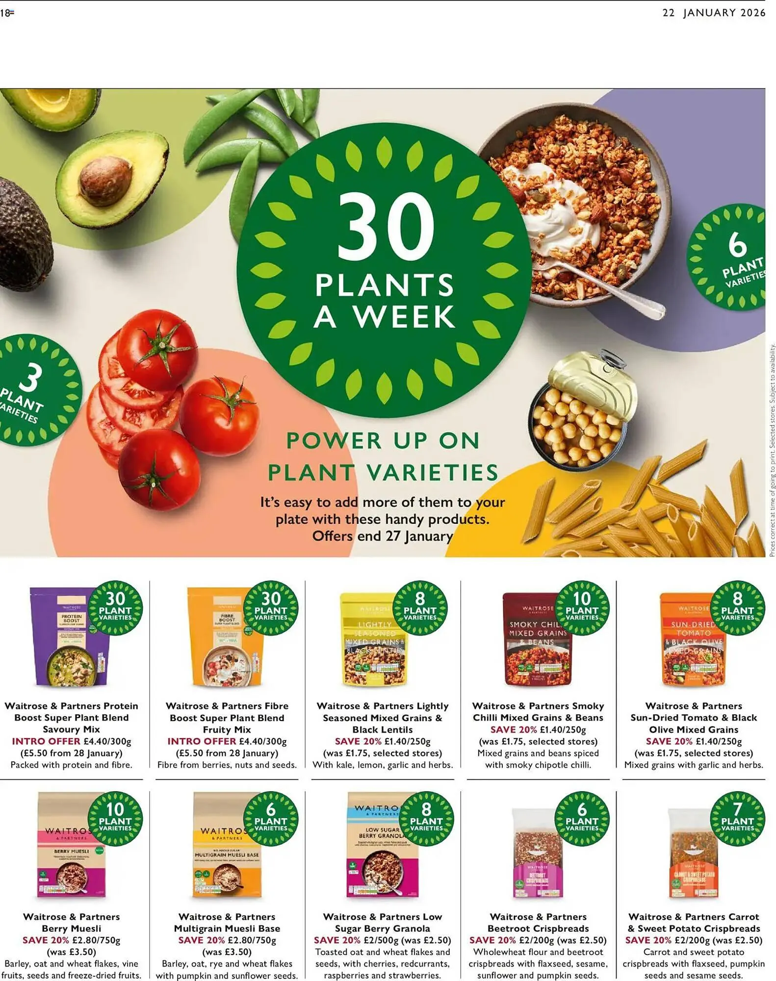 Waitrose catalogue from 22 January to 29 January 2026 - Catalogue Page 18