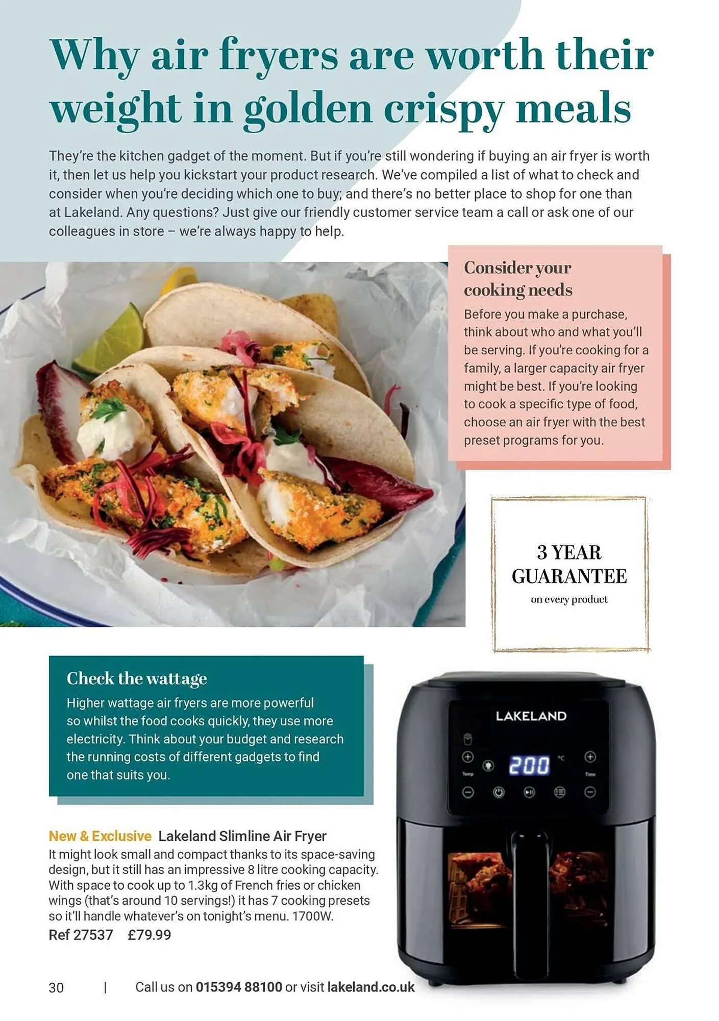 Lakeland leaflet from 1 June to 31 August 2024 - Catalogue Page 30