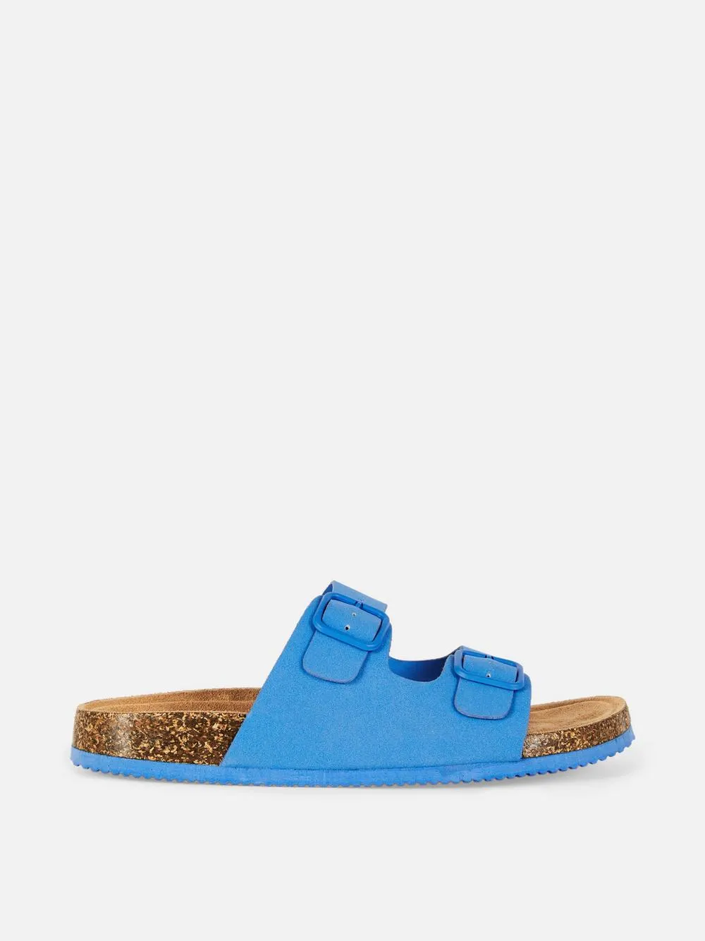 Double Strap Footbed Sandals