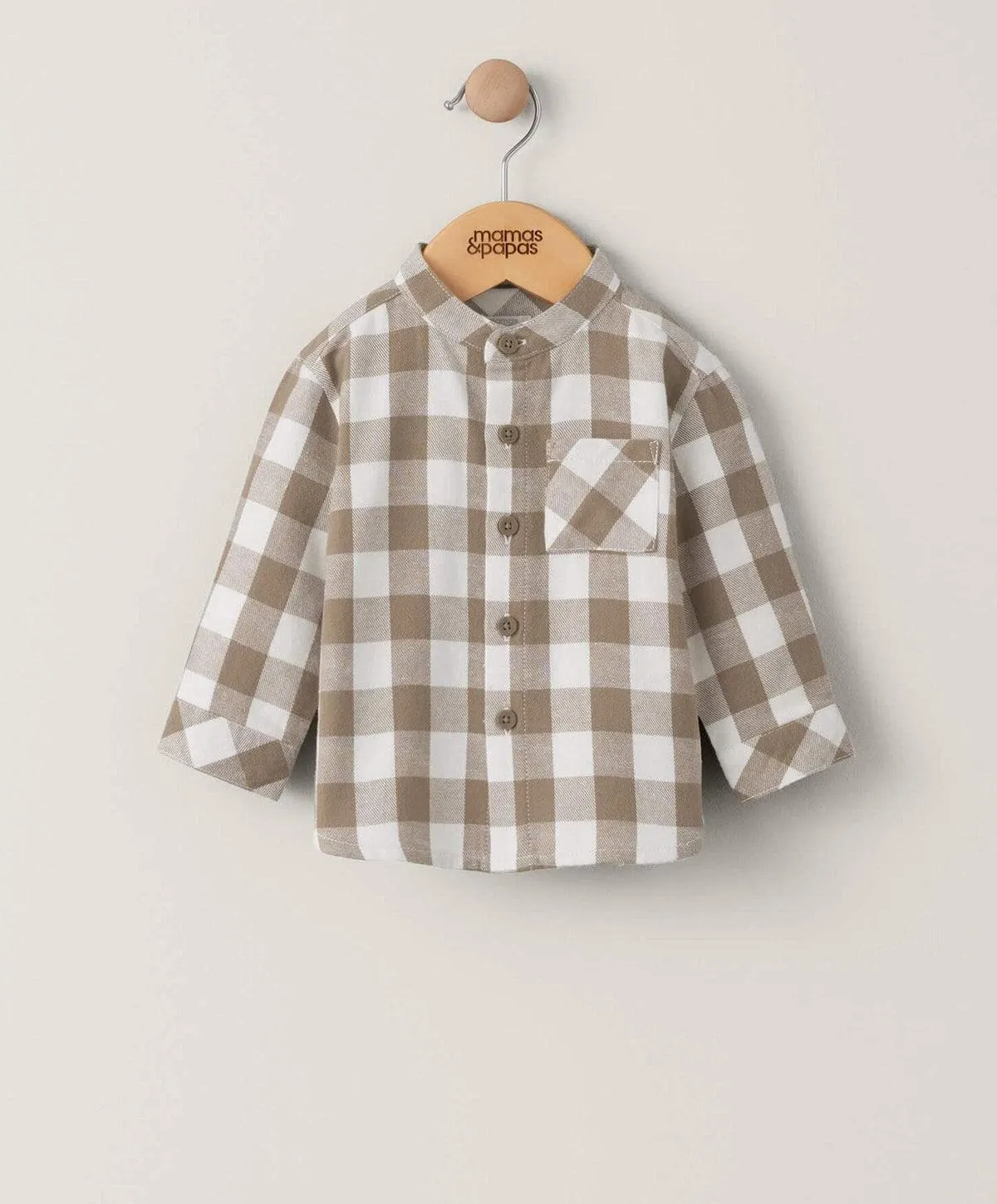 Check Shirt - Brown