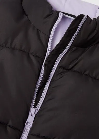 Black Cropped Gilet - Age 7 Years