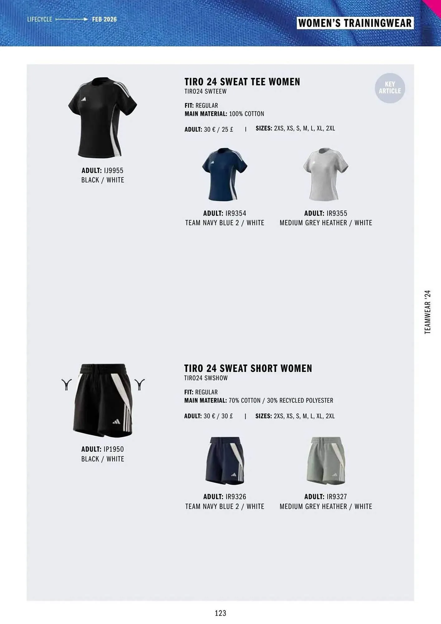 Adidas leaflet from 11 March to 31 December 2024 - Catalogue Page 123
