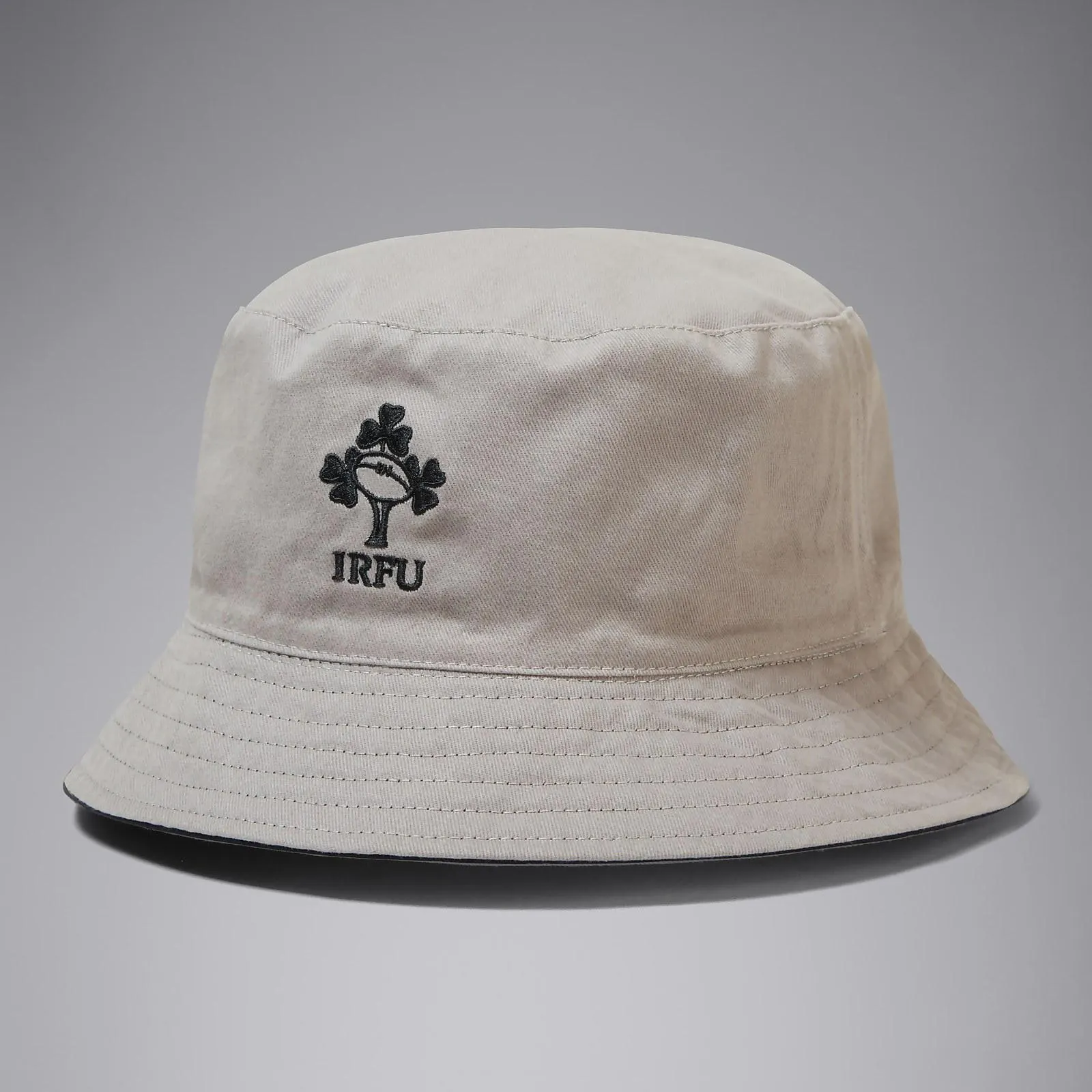 ADULT UNISEX IRELAND REVERSIBLE BUCKET HAT BLACK