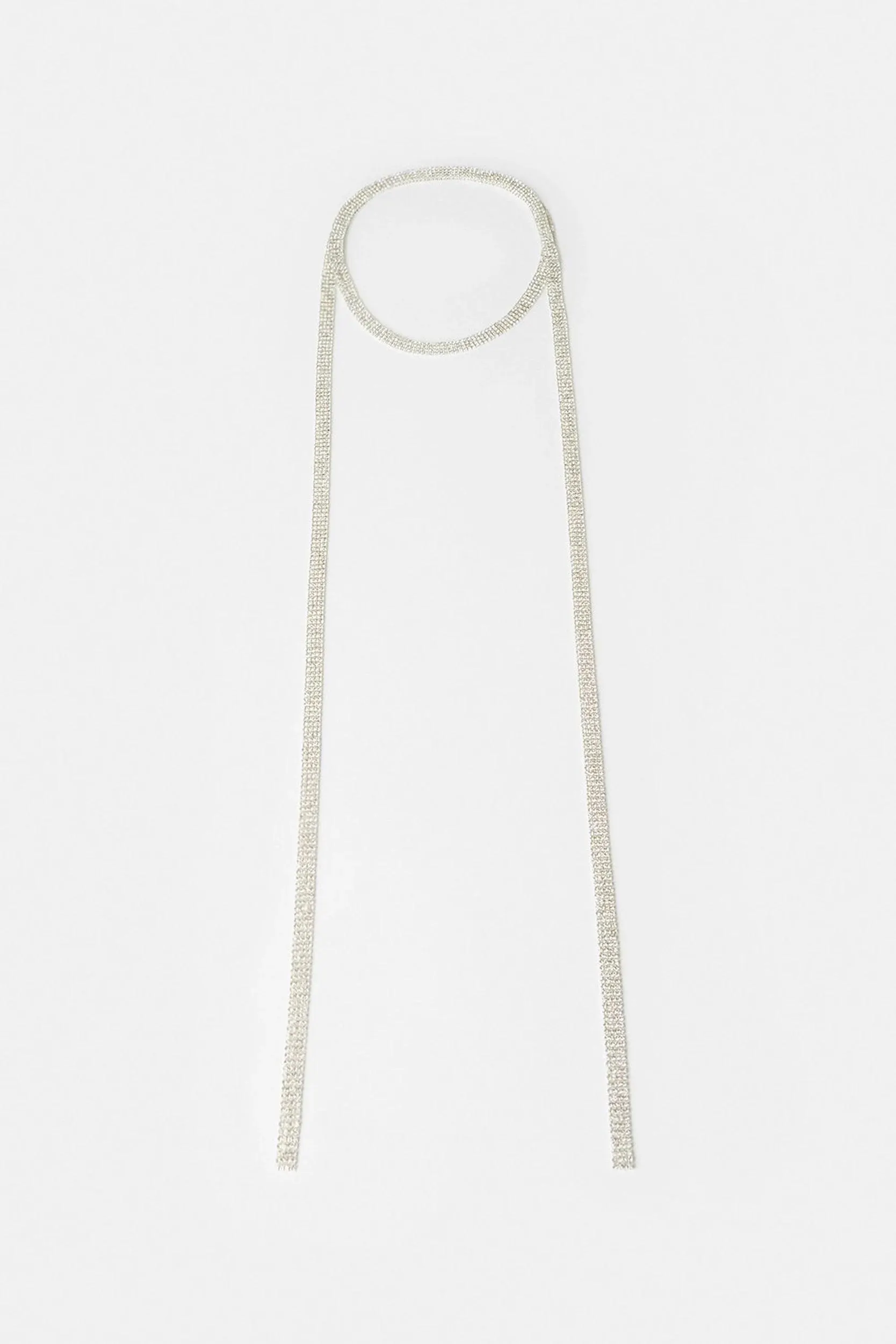 Diamante Chain Wrap Necklace