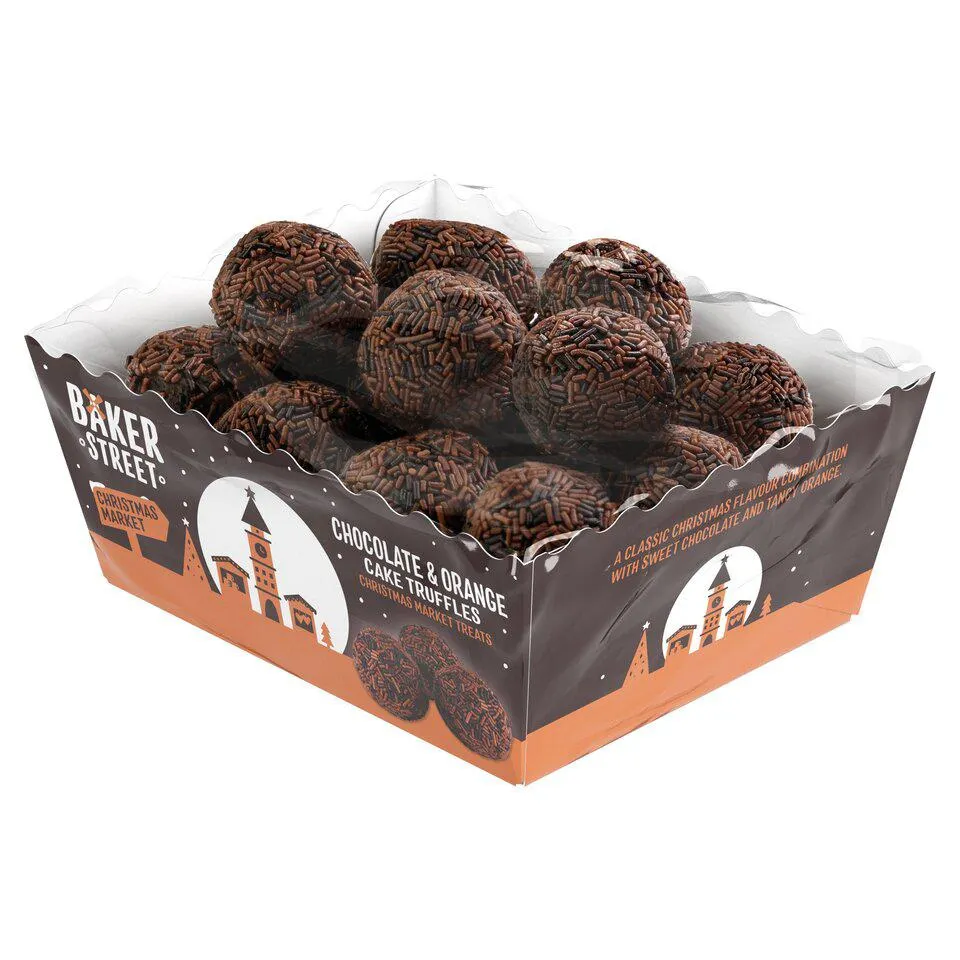Baker Street Chocolate & Orange Cake Truffles 300G