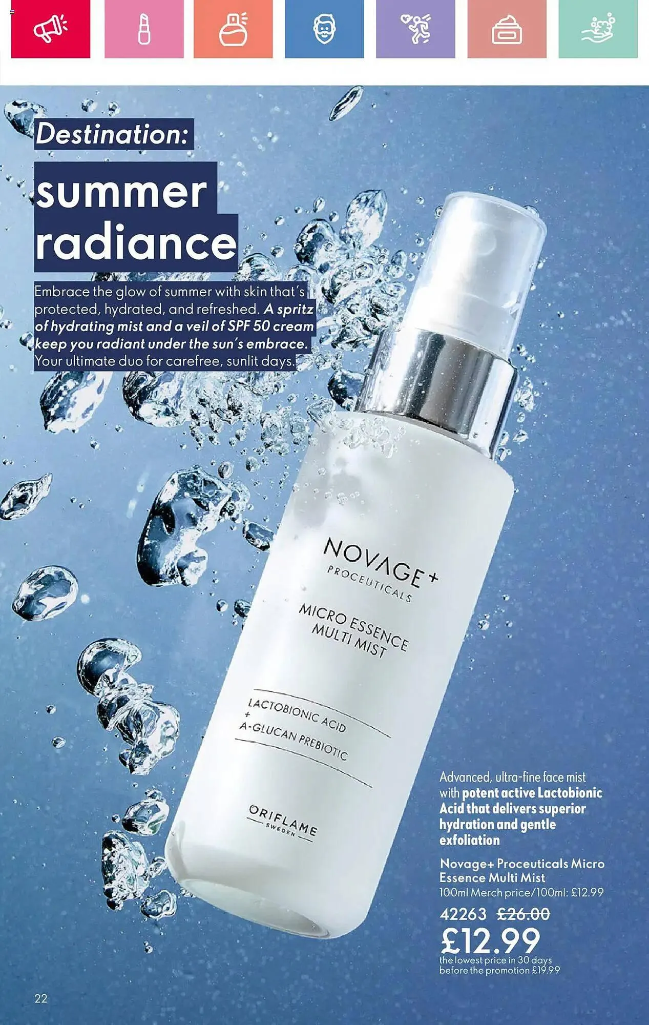Oriflame leaflet from 19 June to 9 July 2025 - Catalogue Page 22