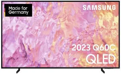 Samsung QLED 4K Q60C QLED TV 125 cm 50 inch EEC E (A - G) Wi-Fi, UHD, Smart TV, QLED, CI+, DVB-C, DVB-S2, DVB-T2 HD Blac