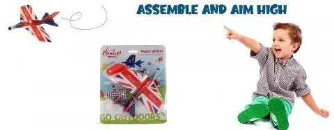 Hamleys® Union Jack Hand Gliders Set