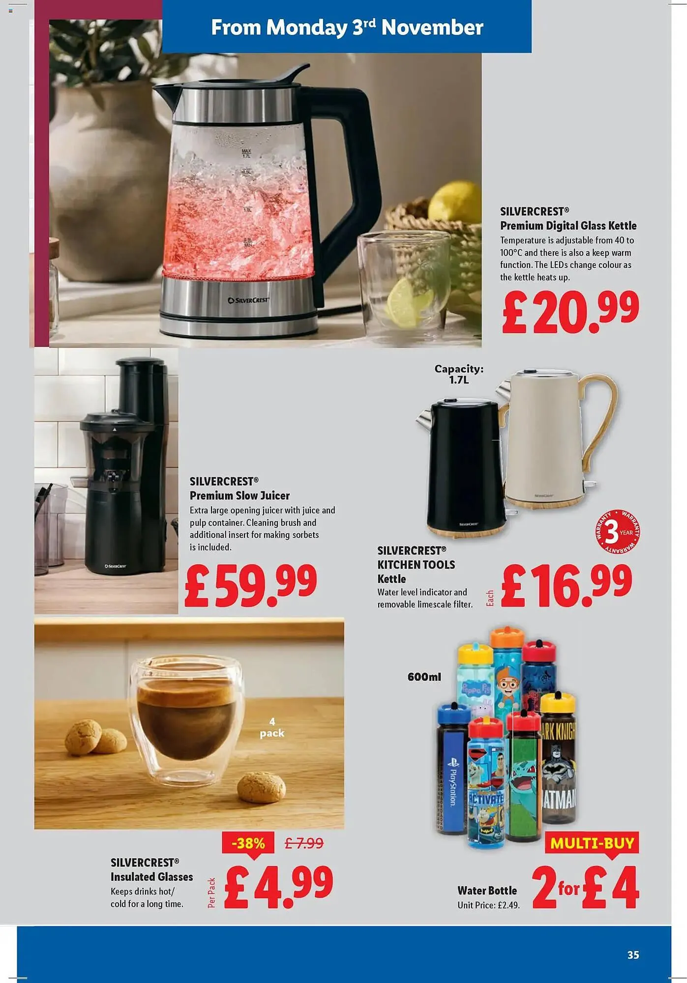 Lidl leaflet from 30 October to 5 November 2025 - Catalogue Page 35