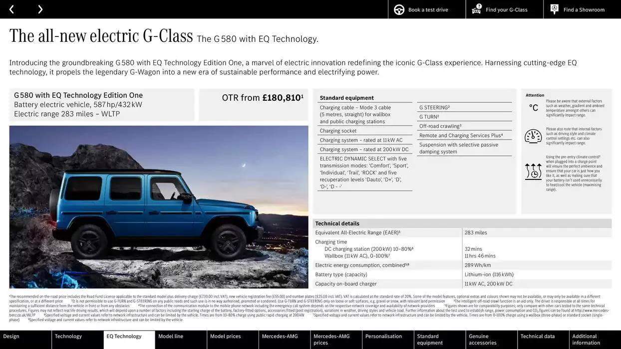 Mercedes Benz New G-Class from 11 October to 11 October 2025 - Catalogue Page 16