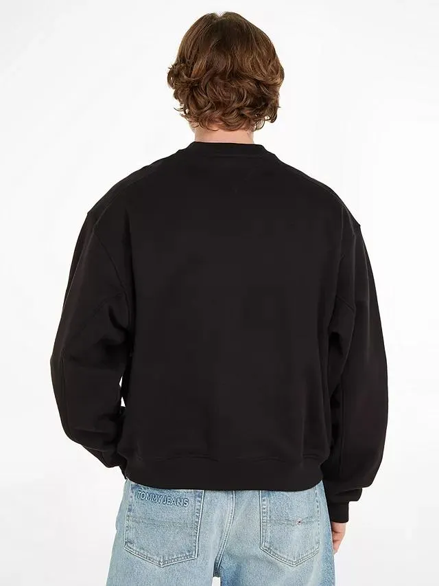 Tommy Jeans Boxy Jumper, Black