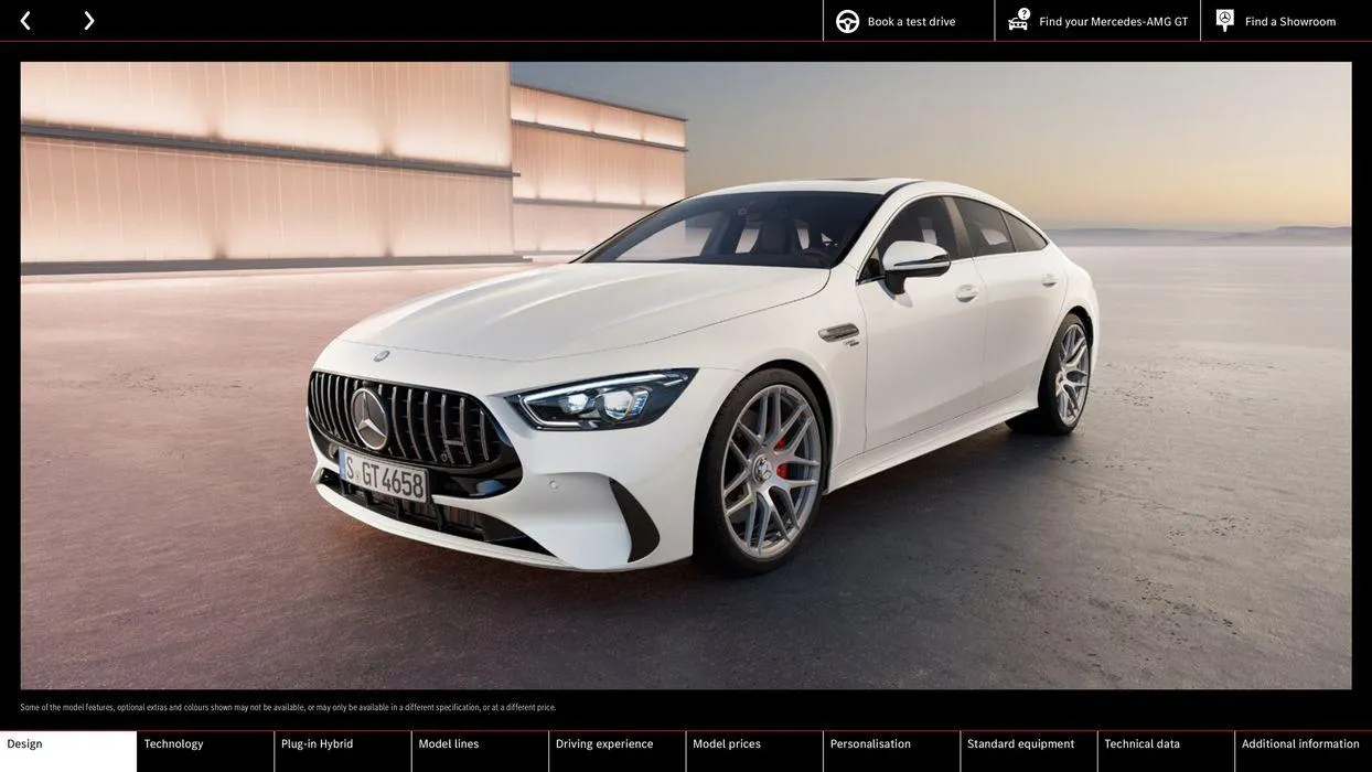 Mercedes-AMG GT 4-Door Coupé from 10 August to 10 August 2025 - Catalogue Page 3