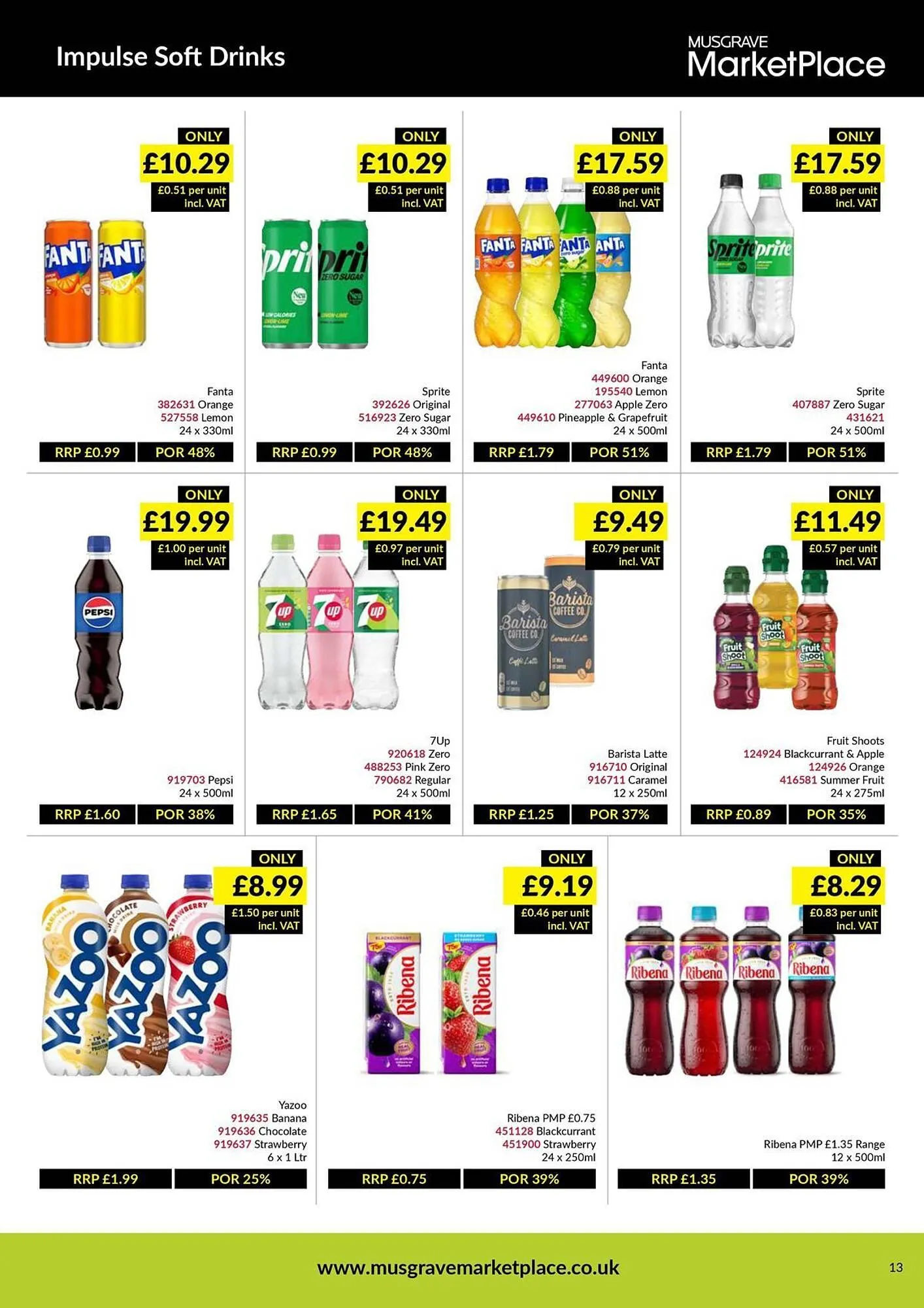 Musgrave MarketPlace leaflet from 9 March to 29 March 2026 - Catalogue Page 13