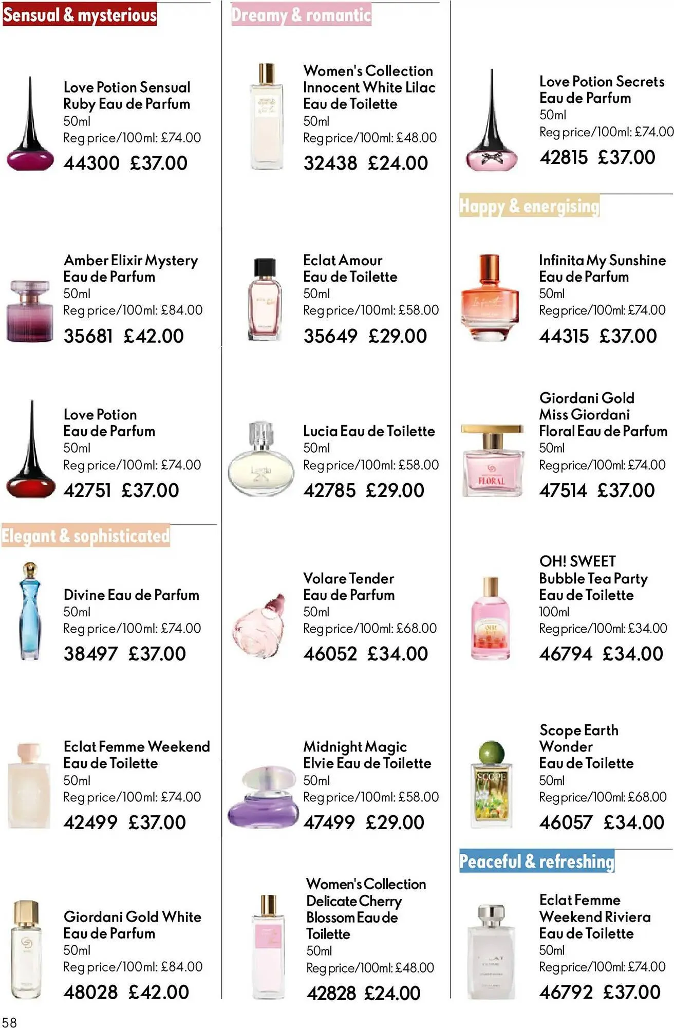 Oriflame catalogue from 6 May to 27 May 2026 - Catalogue Page 58