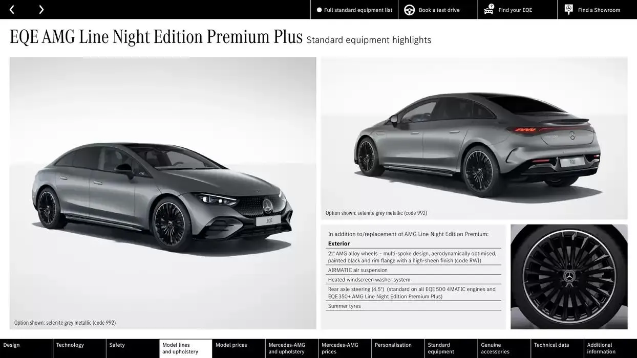 Mercedes Benz EQE Saloon from 10 October to 10 October 2025 - Catalogue Page 32