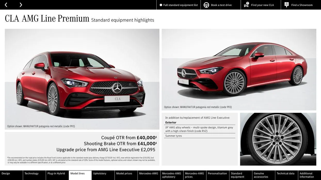 Mercedes Benz CLA Shooting Brake from 22 August to 22 August 2025 - Catalogue Page 23