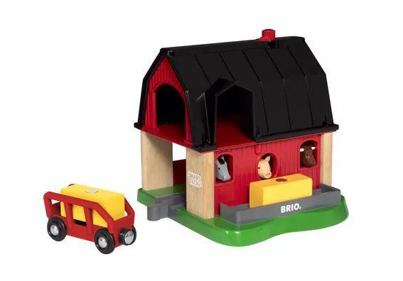 Brio World Smart Tech Farm with Moving Animals 33936
