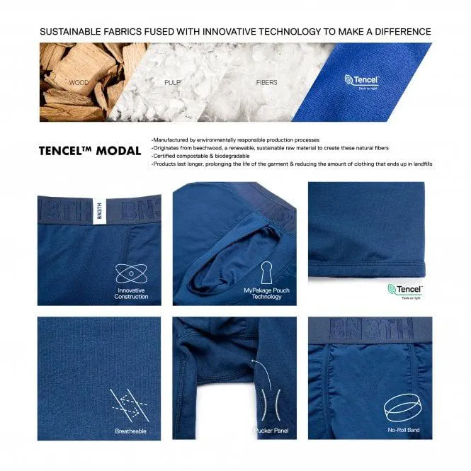 BN3TH Modal Classic Boxer Trunk, Roses Are Red Print