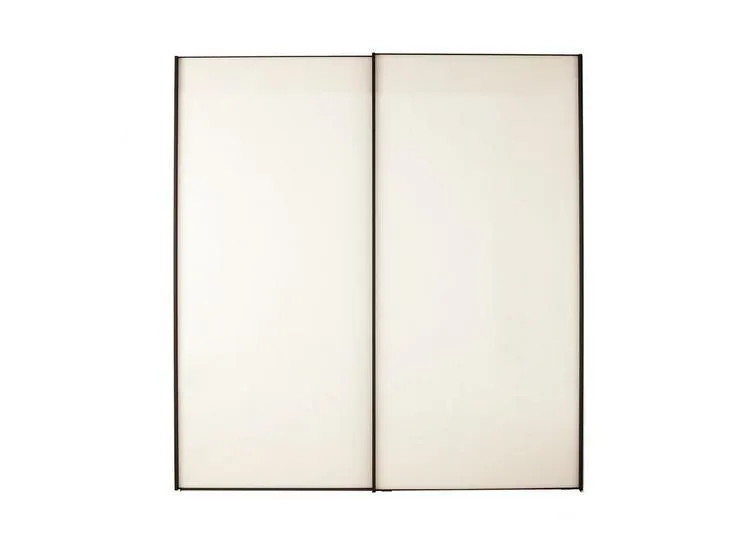 Memphis 2-Door Sliding Wardrobe - Grey - Medium