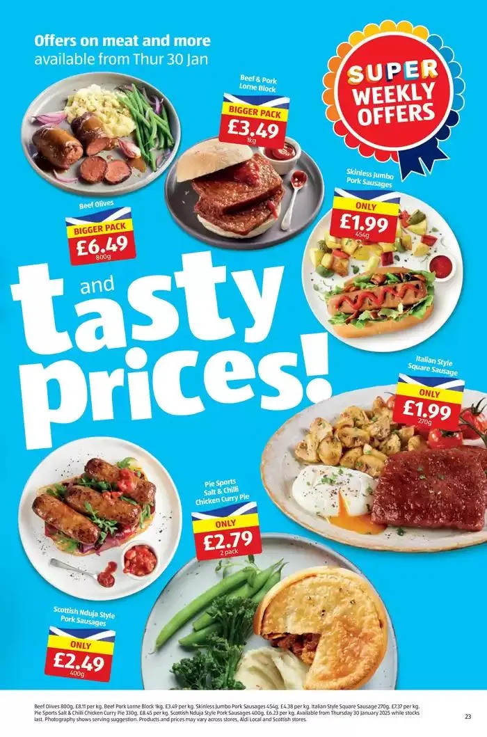 Great offer for all customers from 25 January to 8 February 2025 - Catalogue Page 23