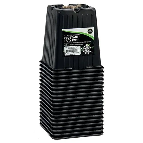 18 9cm Replacement Vegetable Tray Pots