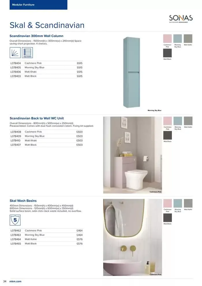 Bathroom Collection 2025 from 6 February to 31 December 2025 - Catalogue Page 36