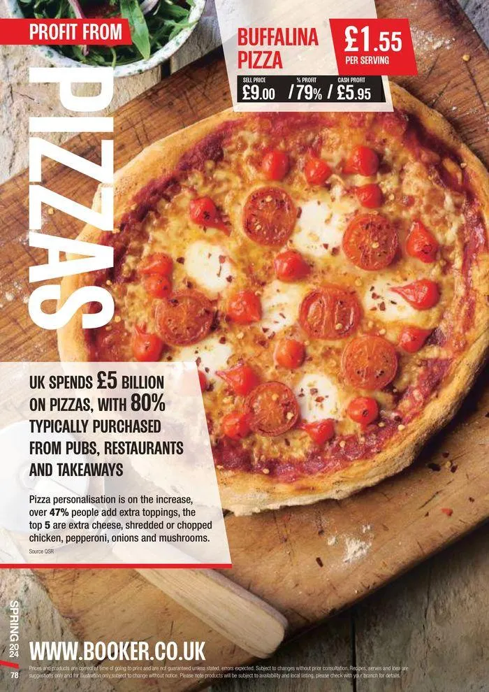 Catering Guide Spring 2024 from 11 March to 28 May 2024 - Catalogue Page 78