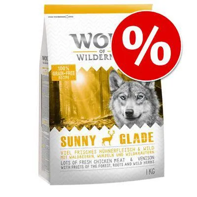 1kg Wolf of Wilderness Dry Dog Food - Special Price!*